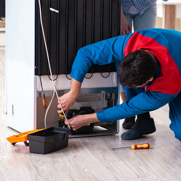 how much do you charge for refrigerator repair services in Springville IN